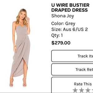 shona joy maxi dress- grey (kinda grey-purple ish)